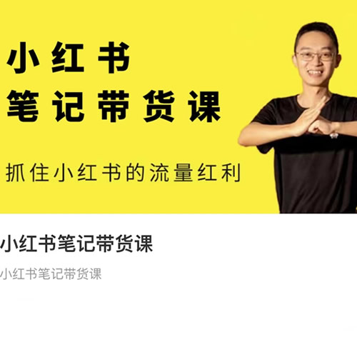 张宾小红书笔记带货课【6月更新】379节，流量电商新机会，抓住小红书的流量红利